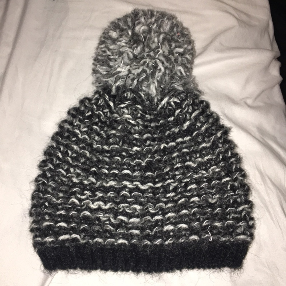Black and White beanie